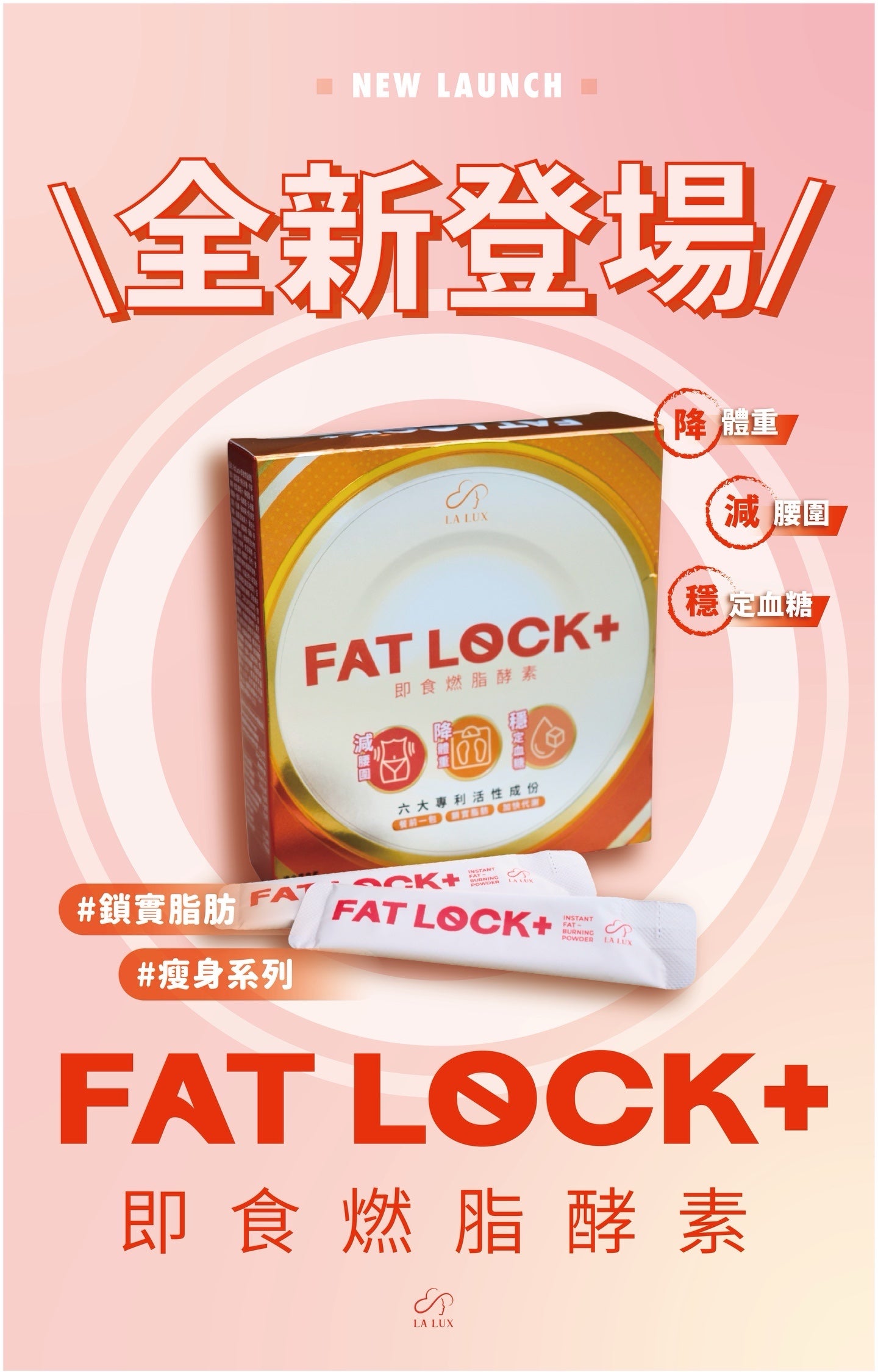 「新年特別優惠」套裝 兩盒美胸果凍30包包裝+FAT LOCK+ 即食燃脂酵素 20條裝 x2